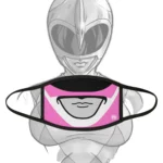 Pink Power Ranger Facemask